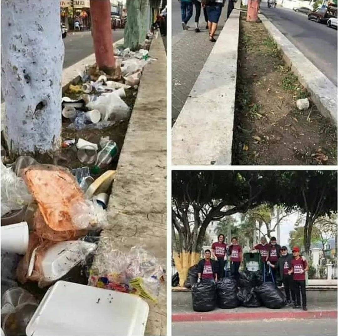 trash challenge, trend baru di laman sosial dapat respon positif