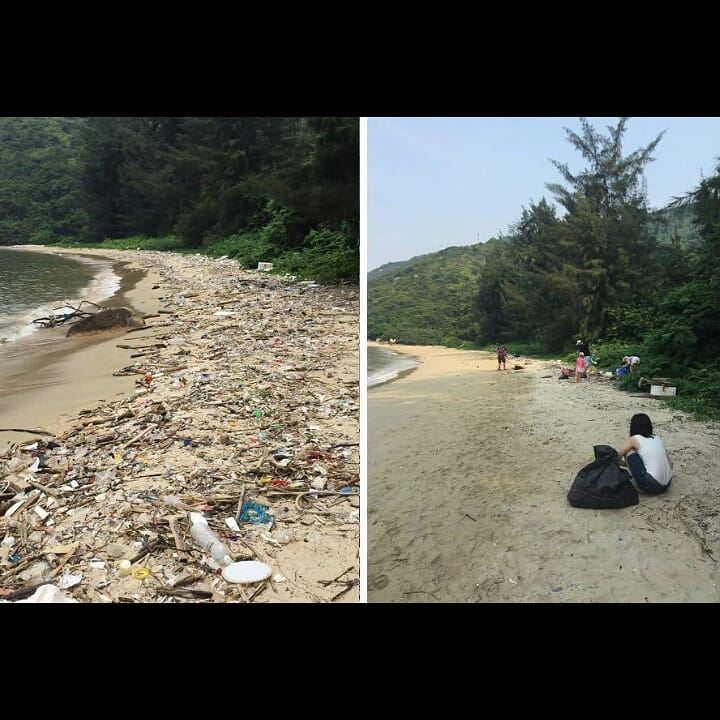 trash challenge, trend baru di laman sosial dapat respon positif