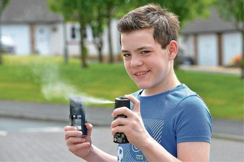 remaja sedar dari koma 9 hari lepas disembur deodorant kegemarannya