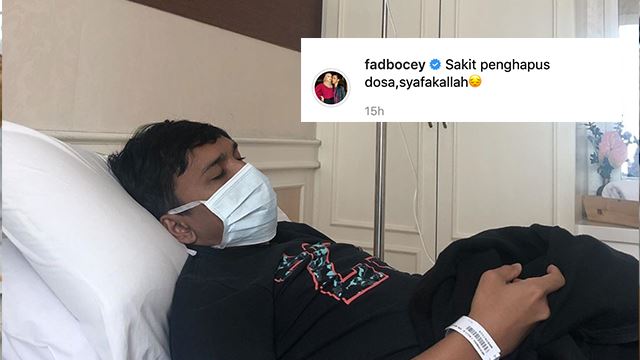 “Sakit Penghapus Dosa”, Fad Bocey Di Masukkan Ke Hospital Kerana Virus