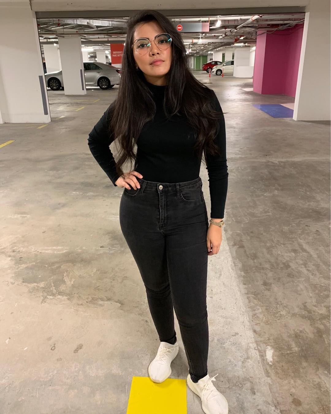 “kurus giler!”, ramai komen minta tips body kurus dari nina iskandar