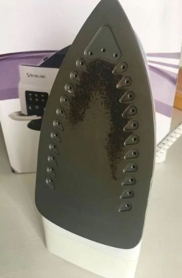 petua berkesan hilangkan kesan terbakar pada seterika guna panadol