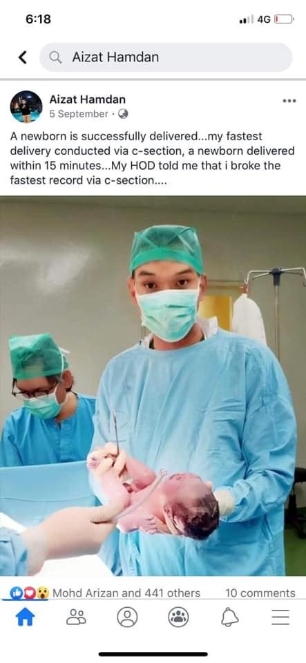 awas scammer menyamar jadi doktor di hospital ipoh, photoshop muka konon nampak real