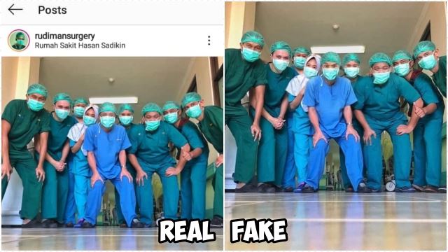 awas scammer menyamar jadi doktor di hospital ipoh, photoshop muka konon nampak real