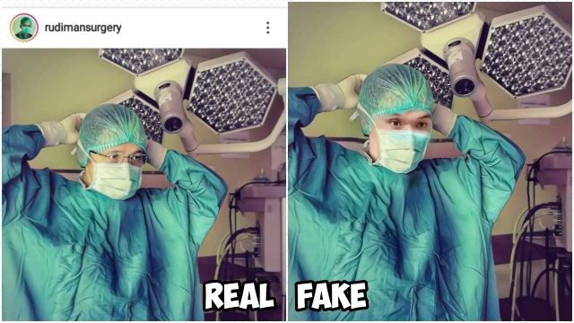 awas scammer menyamar jadi doktor di hospital ipoh, photoshop muka konon nampak real