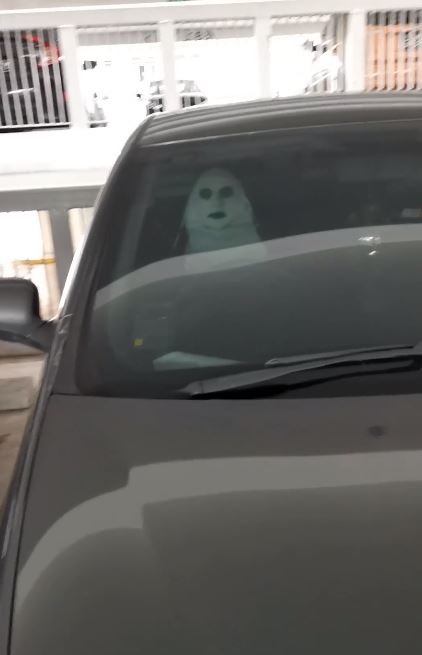 cover kerusi valak ini confirm buat perompak tak jadi curi kereta anda