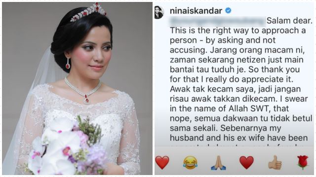 Rumah Tangga Di Ganggu Bekas Isteri Suaminya, Nina Iskandar Naik Angin