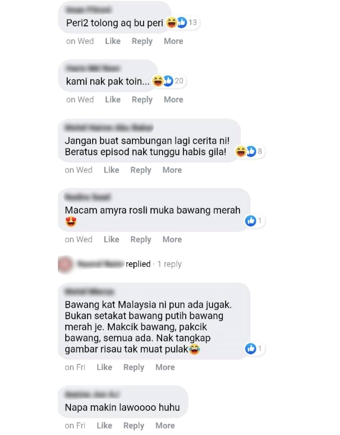 ‘jangan buat sambungan lagi..’, bawang putih dan bawang merah bertemu semula lepas 15 tahun