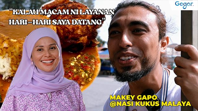 GEGAR : #MakeGapo : Nasi Berlauk Cik Roses