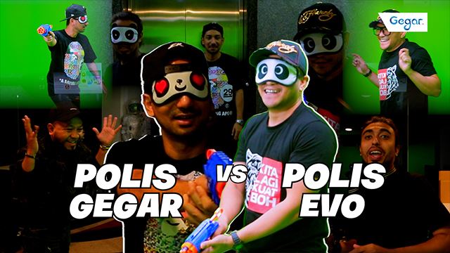 GEGAR : Polis Evo 3 Main Pistol Tutup Mata!