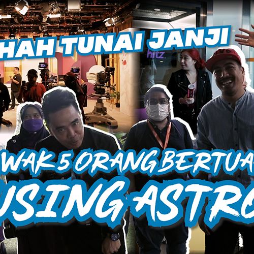 GEGAR |  Shah Tunai Janji Bawak 5 Orang Bertuah