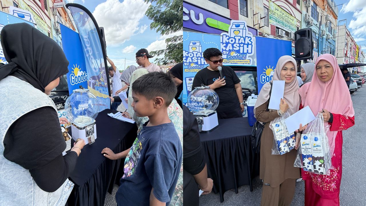 Aktiviti sepanjang jelajah lori susu Goodday