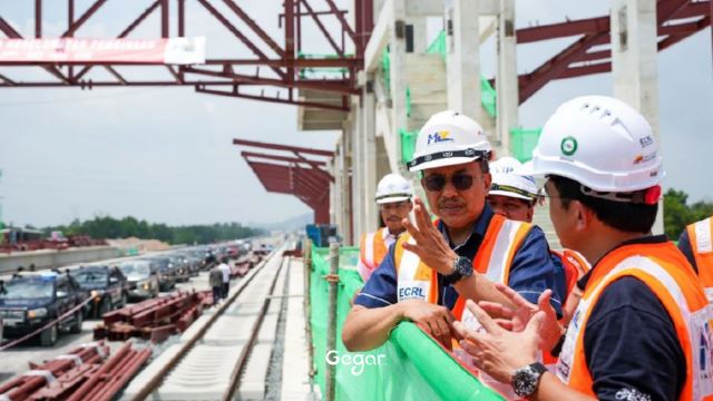 pembinaan ecrl terengganu capai 86 peratus - menteri besar