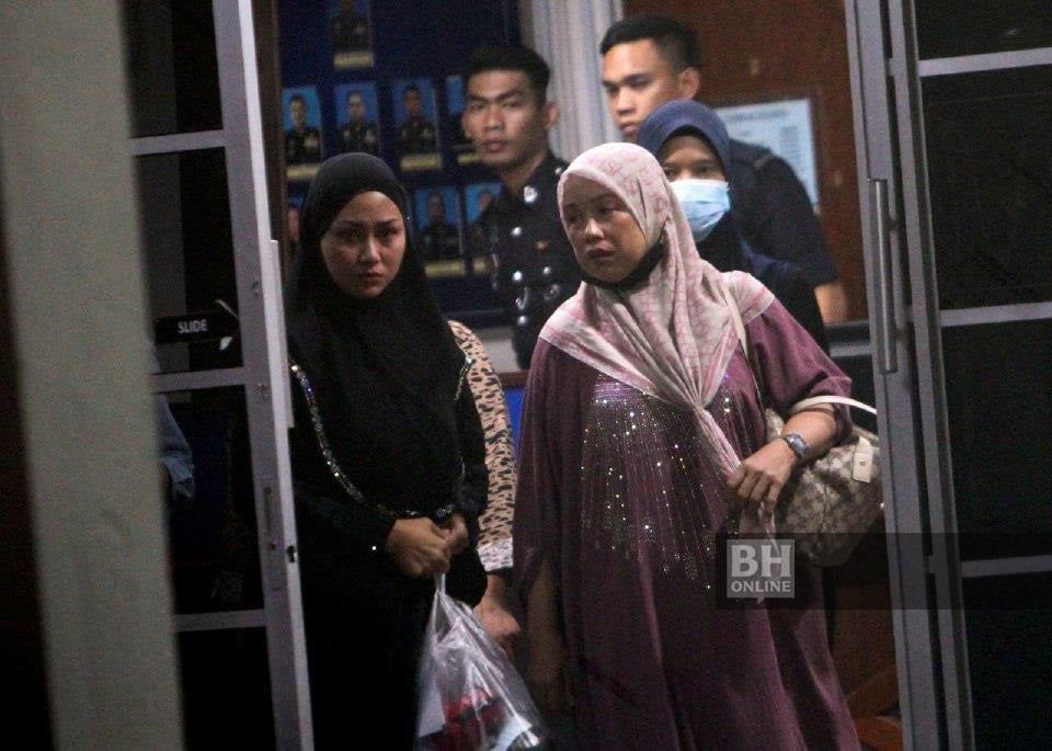 selesai beri keterangan lebih 3 jam, eda ezrin kembali ke pangkuan keluarga 