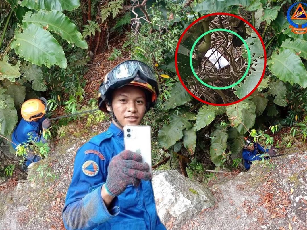 apm laksana misi ‘luar biasa’ selamatkan iphone terjatuh di lereng bukit