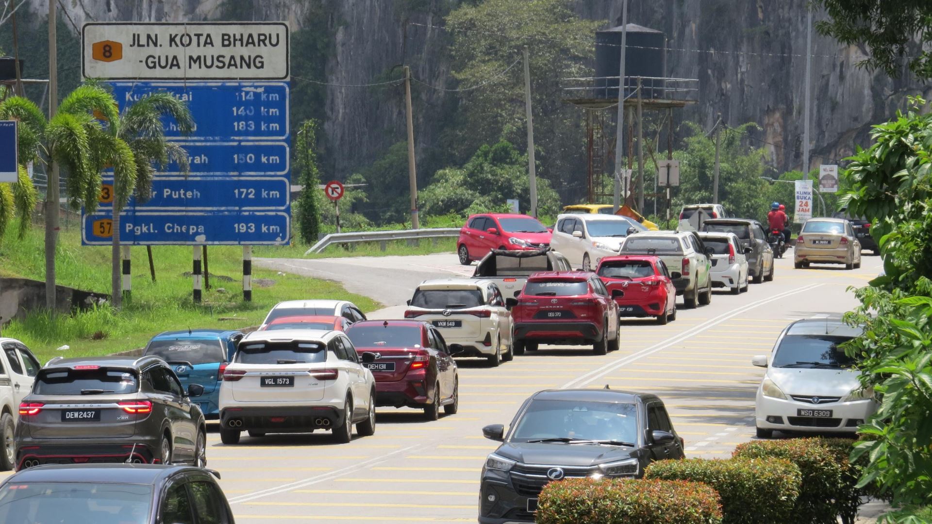 Kelantan Dijangka Dihujani Hampir 1 Juta Kenderaan Sempena Tahun Baru Cina dan Awal Ramadan