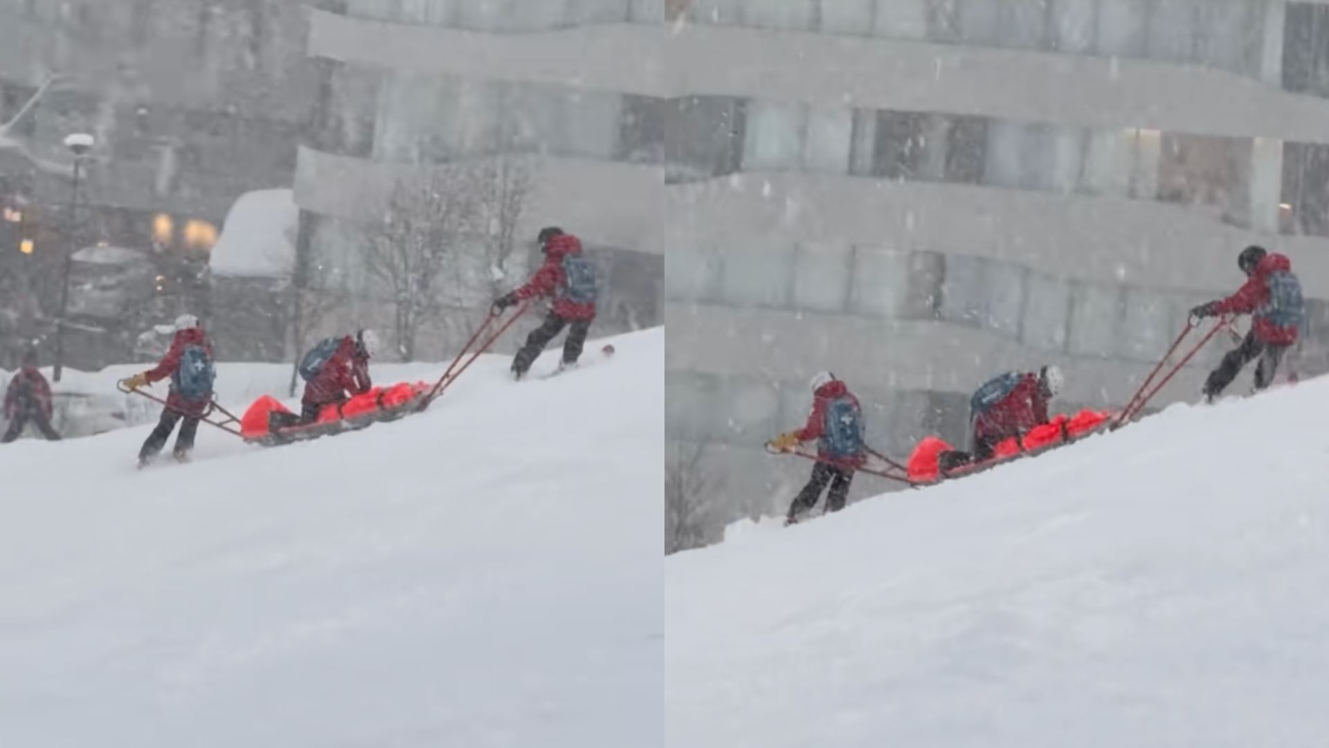 Aksi Pantas Penyelamat Lakukan CPR Di Lereng Bersalji Buat Ramai Terharu