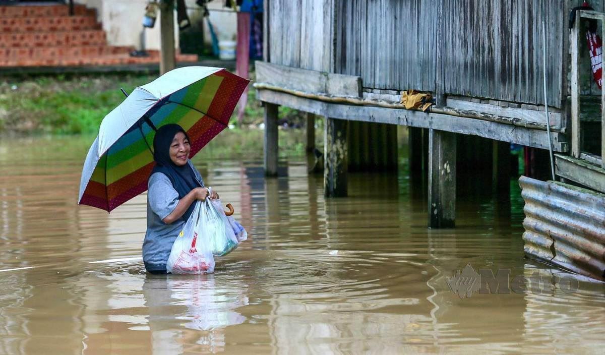 Gelombang Kedua Banjir Terengganu, Penduduk Terjejas Akibat Hujan Berterusan