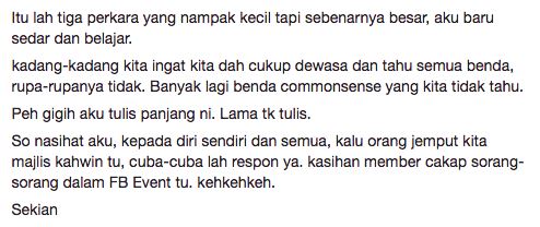 3 jenis jemputan perkahwinan yang kita pandang remeh