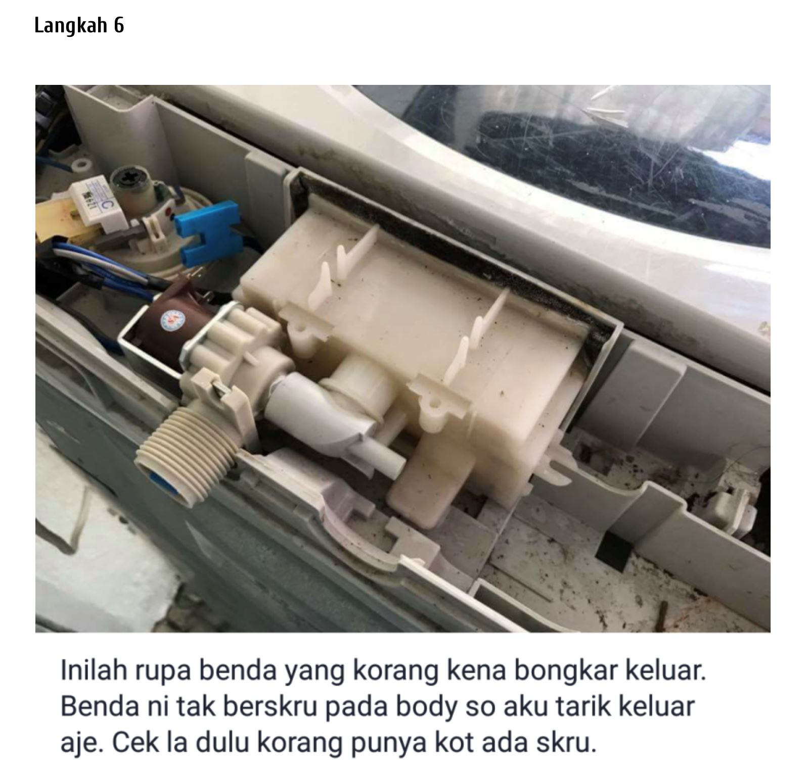  mesin basuh keluar air perlahan ? tak berputar? jangan beli baru! ini cara nak baiki mesin basuh dengan mudah 