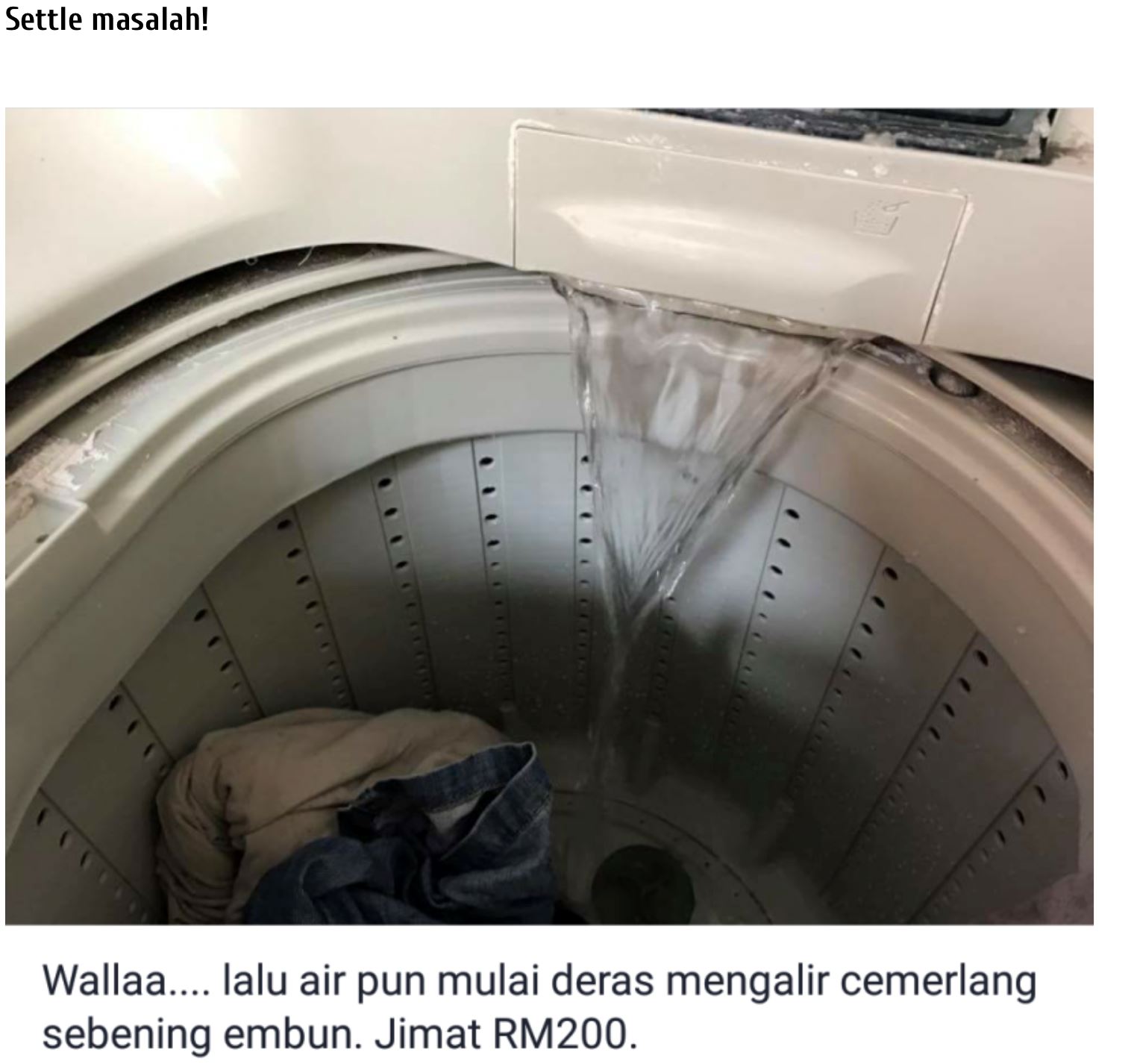  mesin basuh keluar air perlahan ? tak berputar? jangan beli baru! ini cara nak baiki mesin basuh dengan mudah 