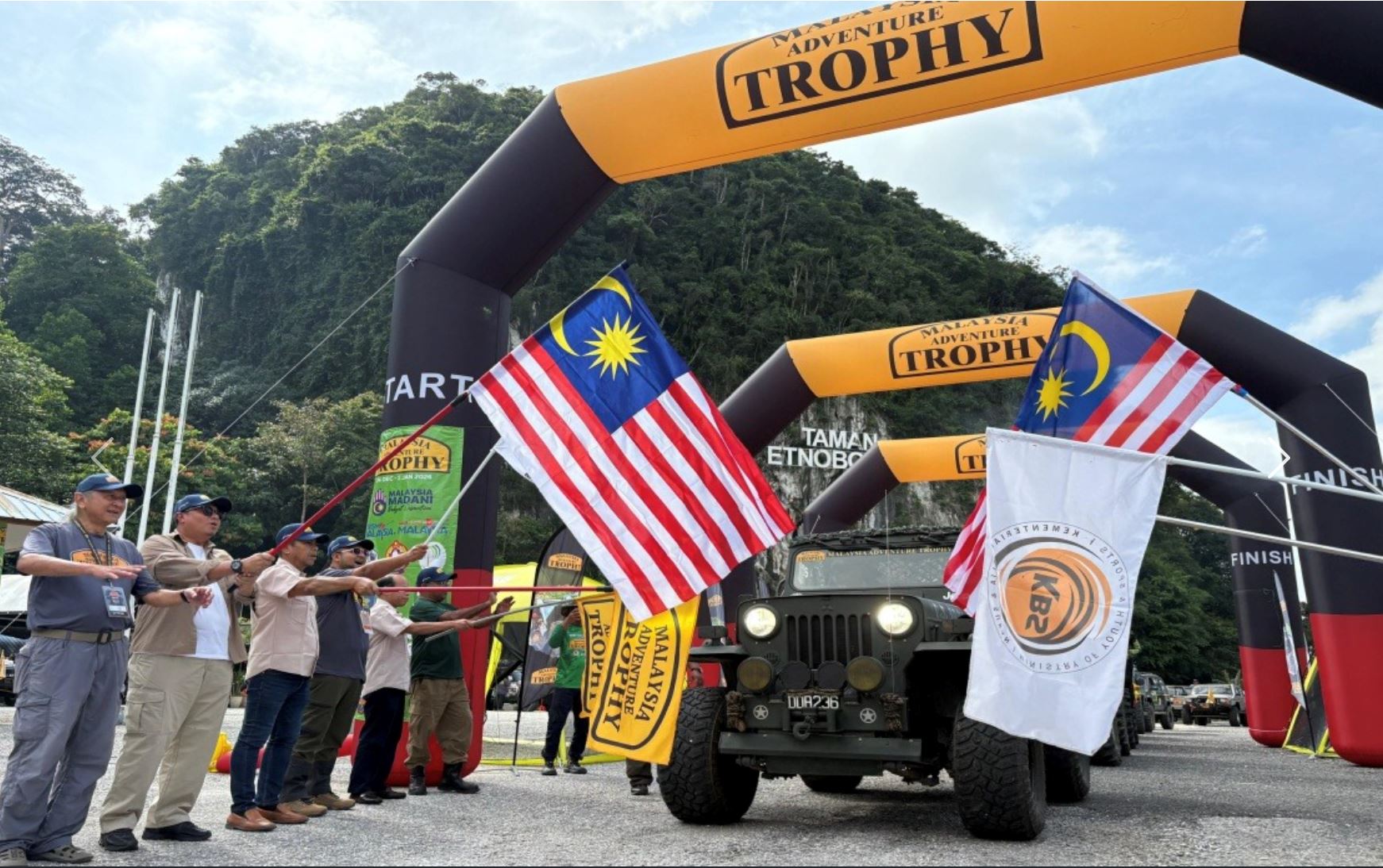 Gua Musang Diangkat Sebagai Hab Sukan Lasak Negara