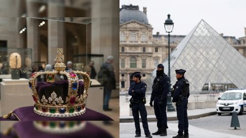 Mahkota Maharani Eugénie Ditemui Pecah di Luar Louvre