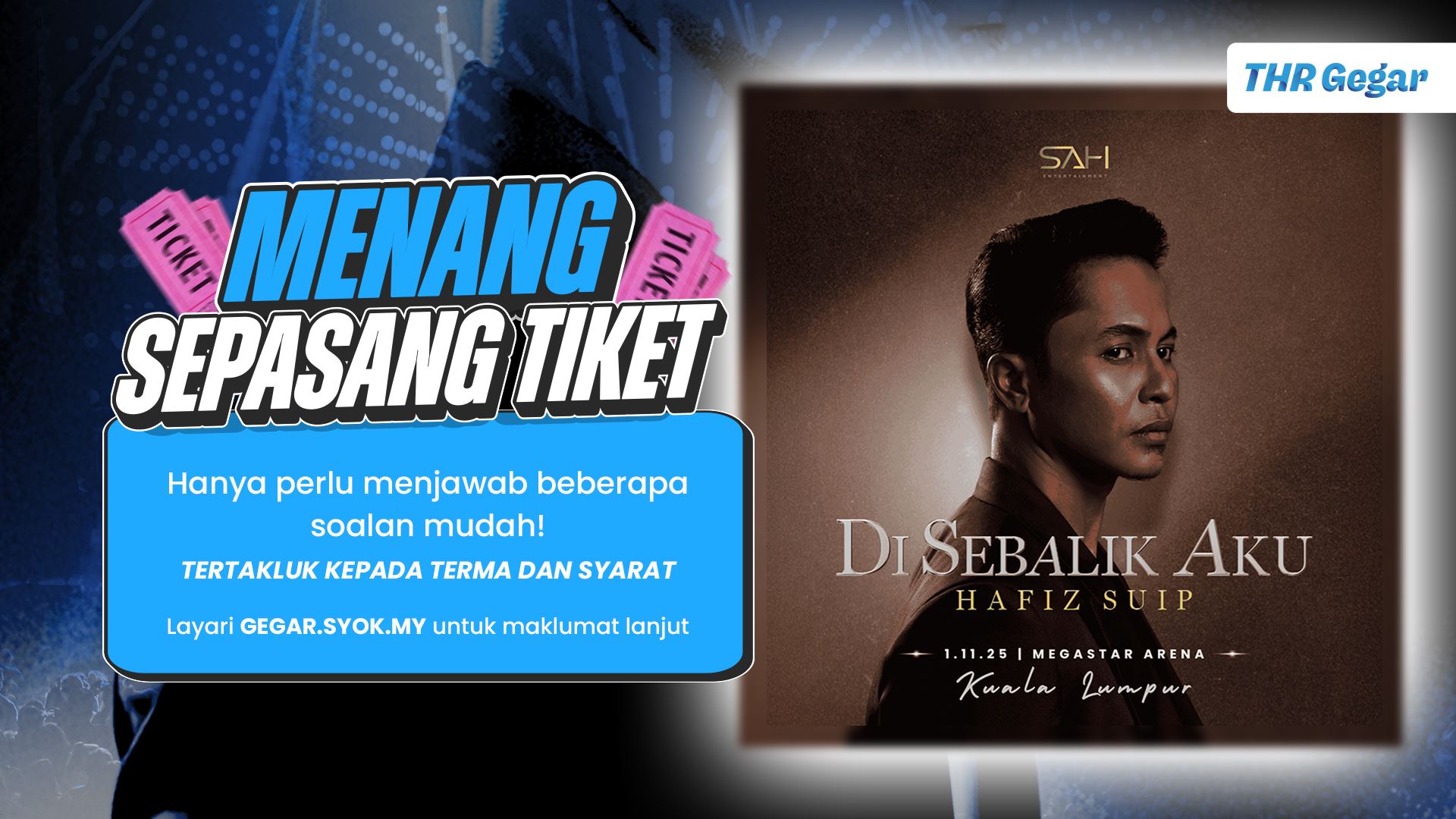 Konsert Disebalik Aku Hafiz Suip