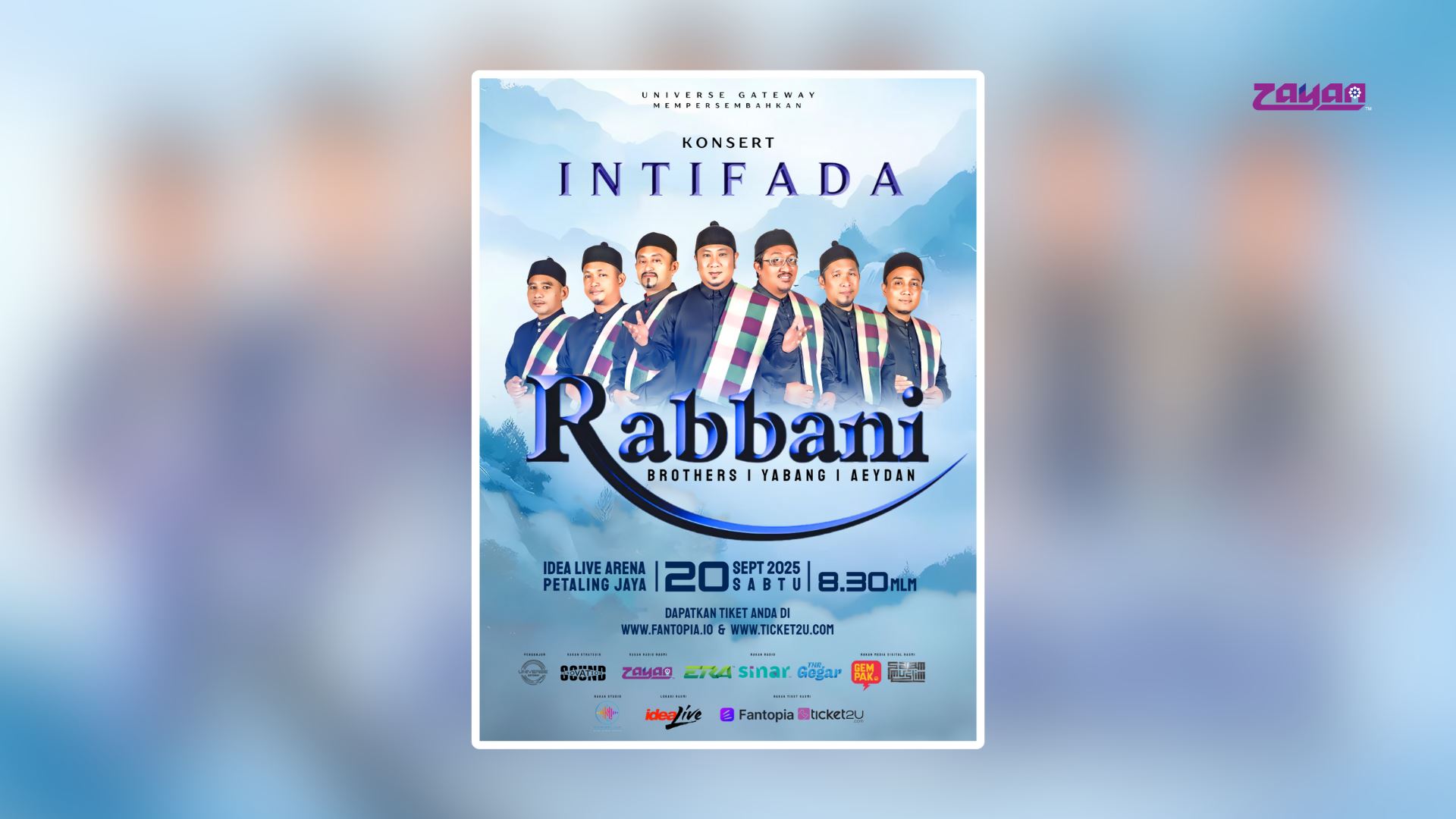 Peraduan ZAYAN | Konsert Intifada Rabbani