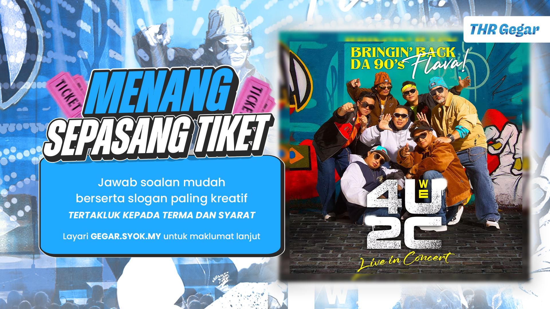 Bringin’s Back Da 90’s 4U2C Live in Concert 