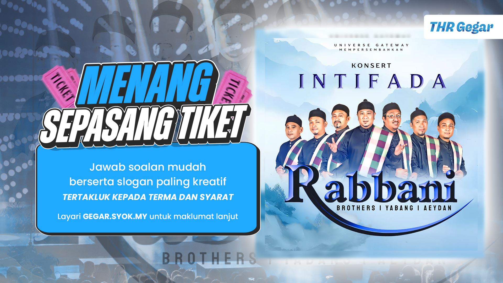 Konsert Intifada Rabbani
