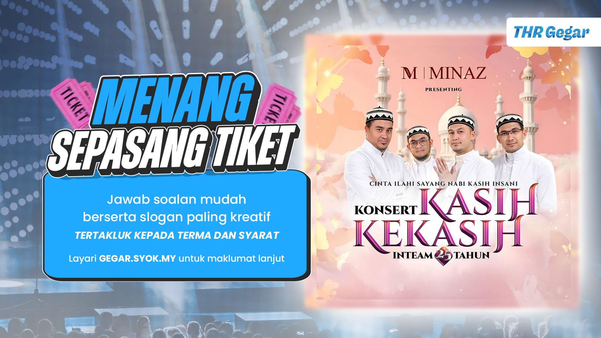 Konsert Kasih Kekasih INTEAM 