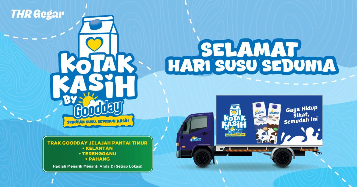 Jelajah lori susu goodday di pantai timur