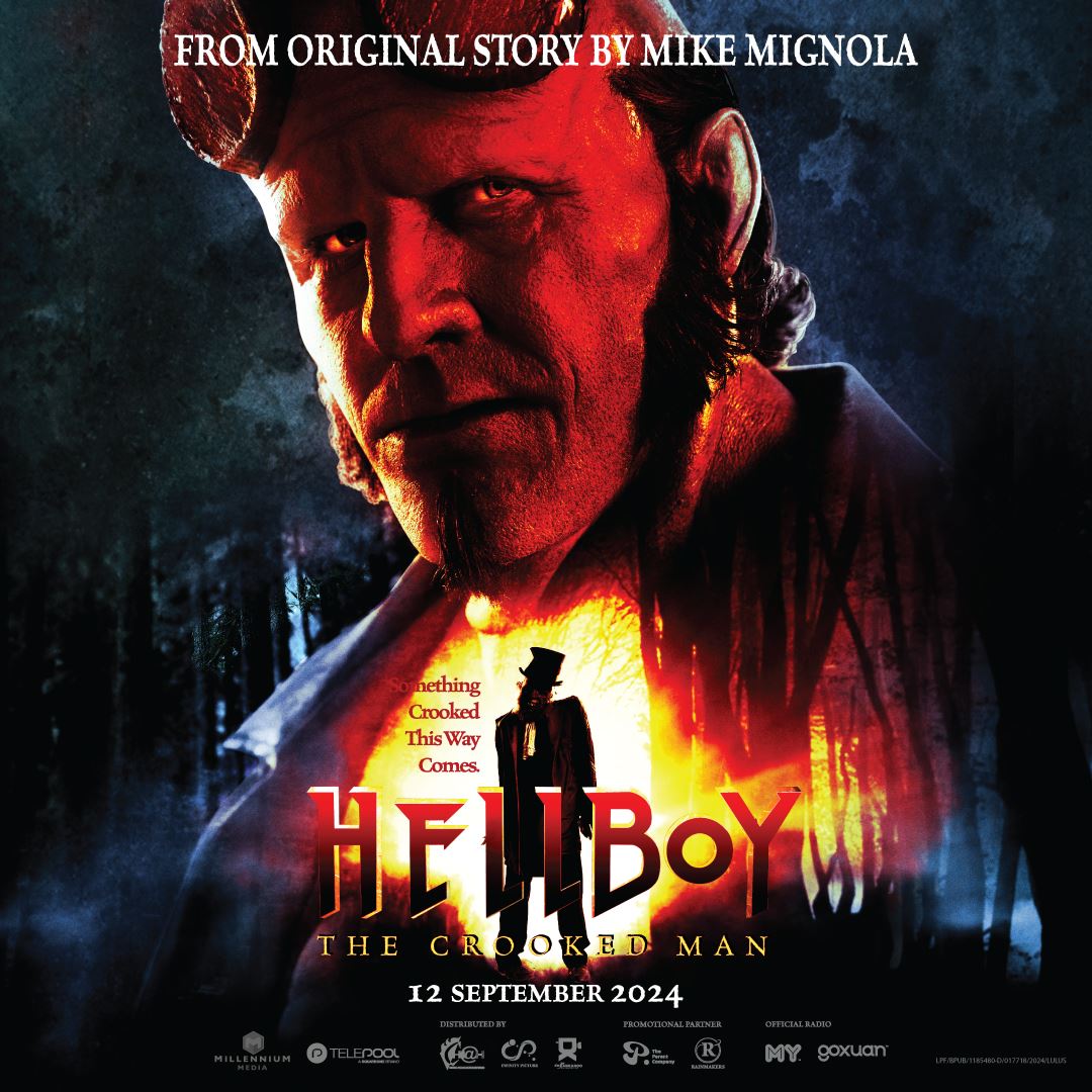 🎬《hellboy: the crooked man》将在9月12日全马上映!