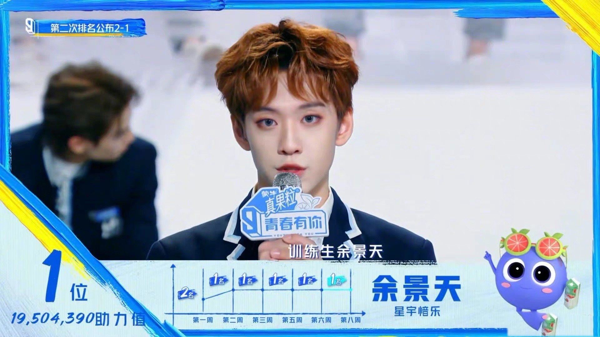 小时候肉肉的tony余景天！15岁当《中国新歌声》海选评审