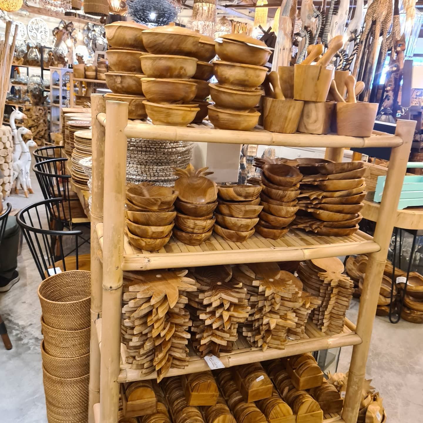 【超ins的柚木餐具】这里有卖！专卖柚木的物品