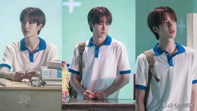 穿起校服的李现超萌！【15男星的校服照】