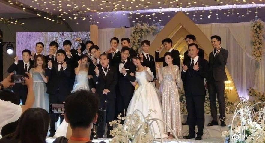 佟言cp结婚了！李现杨紫同框《亲爱的挚爱的》婚礼戏份！