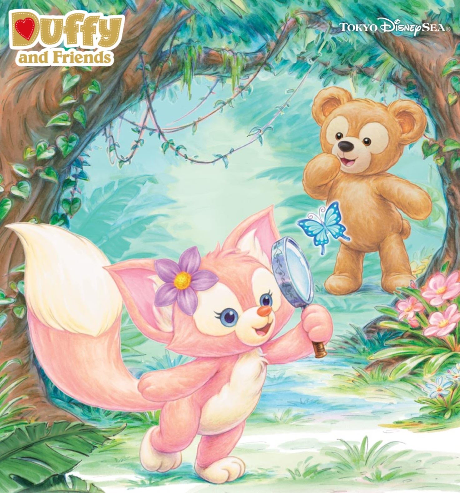 迪士尼新角色登场——「粉红狐狸linabell」少女心爆发❤️