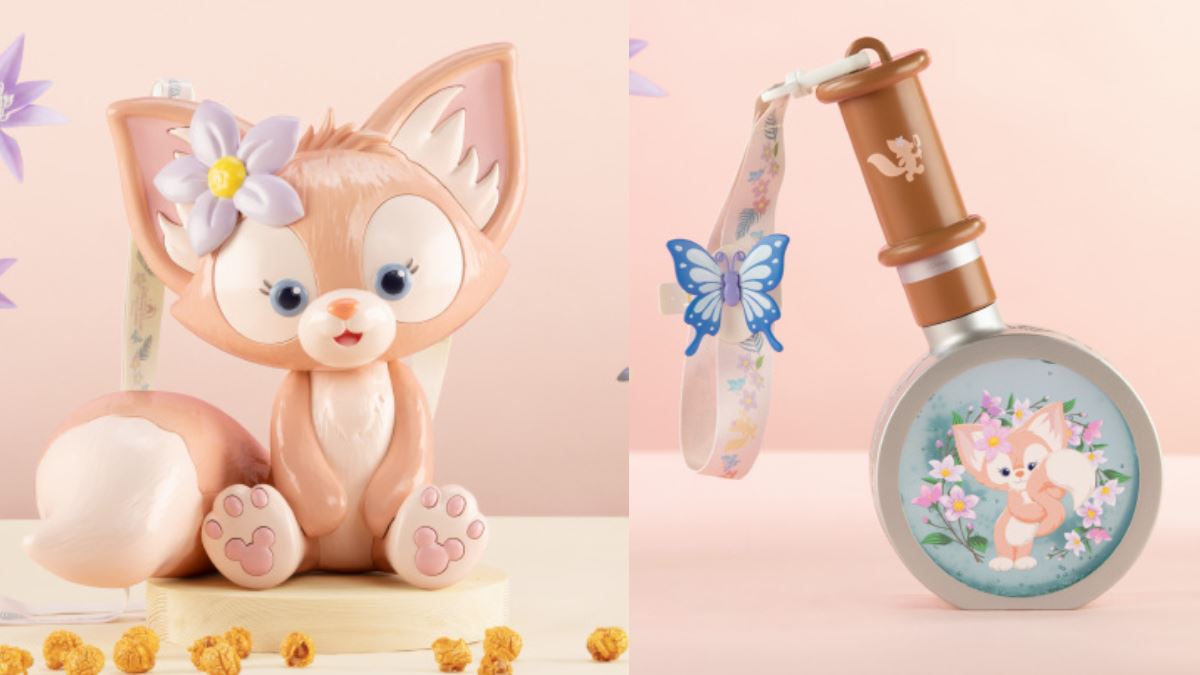 迪士尼新角色登场——「粉红狐狸linabell」少女心爆发❤️