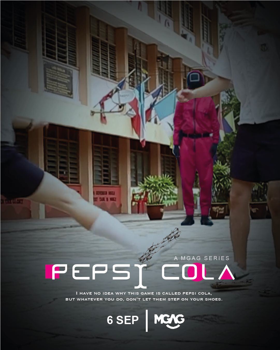 大马版《鱿鱼游戏》🇲🇾 橡皮筋跳绳、橡皮、东南西北…