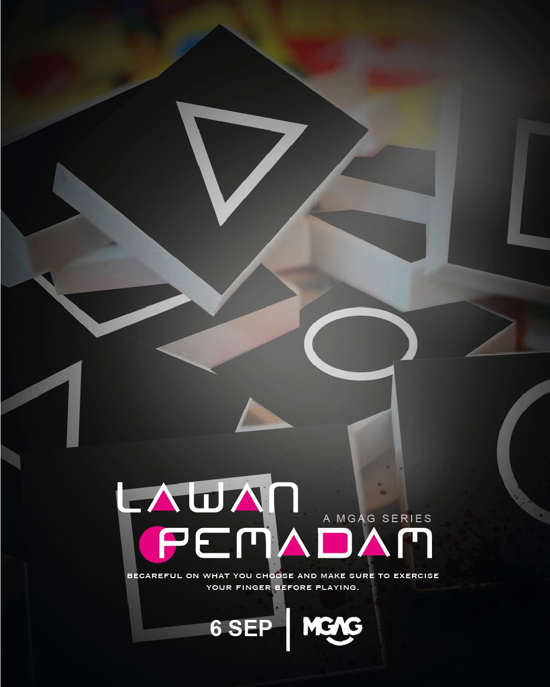 大马版《鱿鱼游戏》🇲🇾 橡皮筋跳绳、橡皮、东南西北…