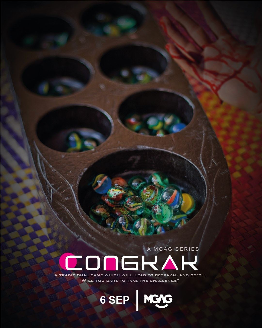 大马版《鱿鱼游戏》🇲🇾 橡皮筋跳绳、橡皮、东南西北…