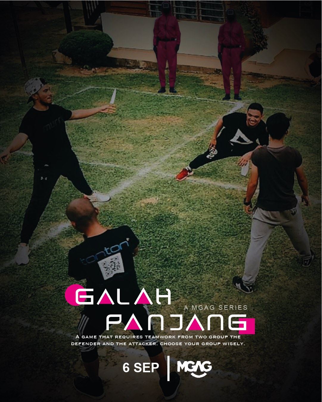 大马版《鱿鱼游戏》🇲🇾 橡皮筋跳绳、橡皮、东南西北…