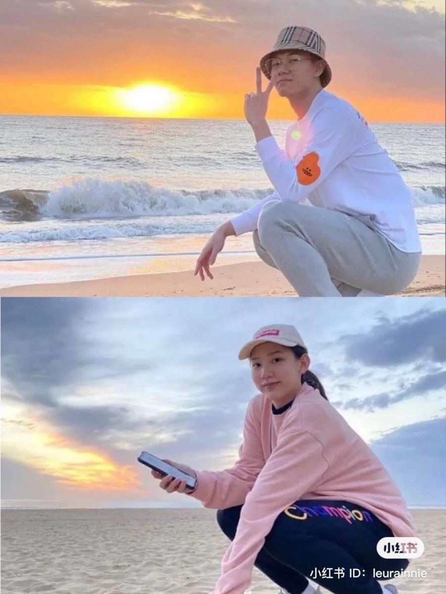 羽球男单「李梓嘉」被传恋爱？与泰国女单晒同地点照