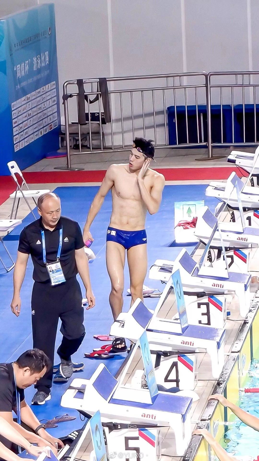 最帅00后中国游泳选手【张翼祥】🌟游泳队的新偶像