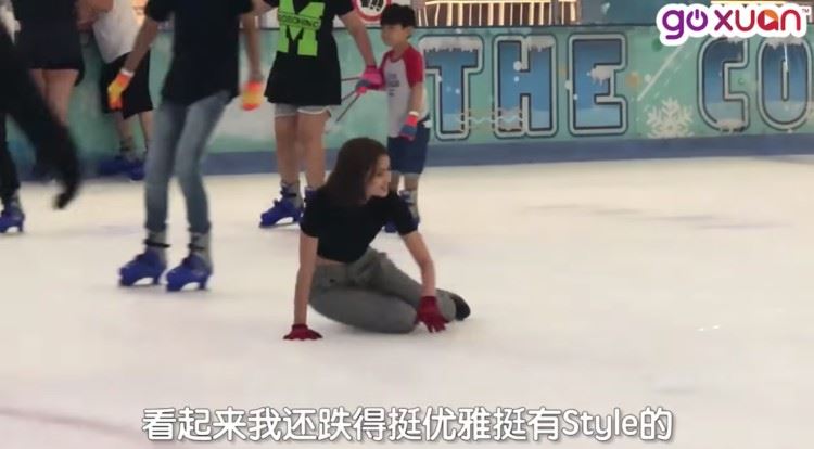 goxuan mc catherine凯心接受溜冰大挑战 竟大胆对国家花式溜冰选手julian yee喊话|goxuan