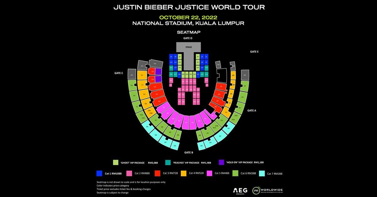 🇲🇾justin bieber来大马开演唱会！10月22号