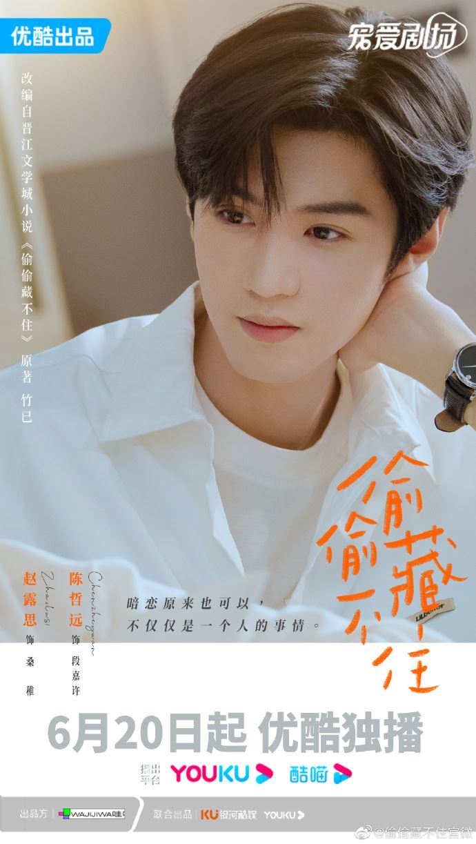 赵露思、陈哲远主演《偷偷藏不住》6月20日定档❤️