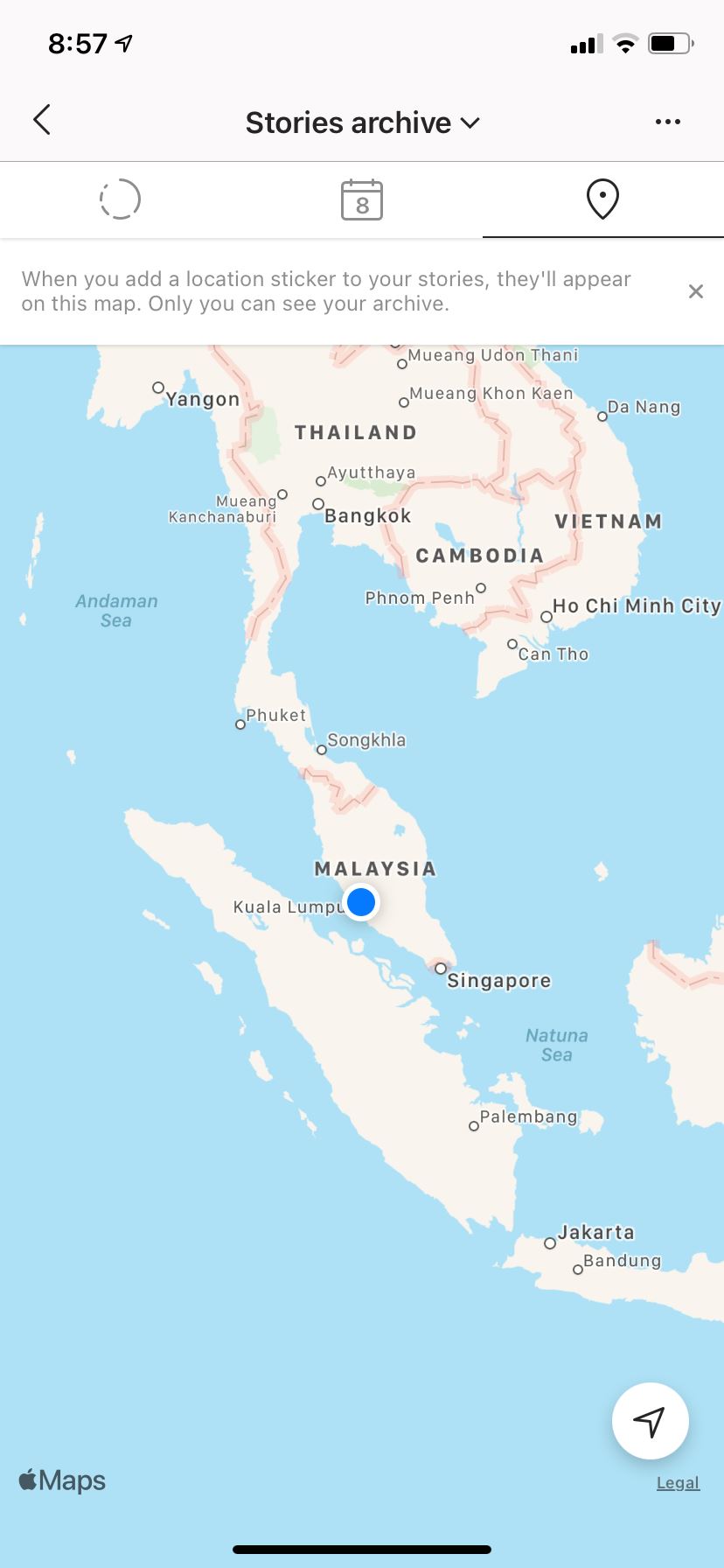 找instagram旧stories更方便！用日历来找！ 